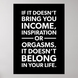 Poster Engraçado Inspiração