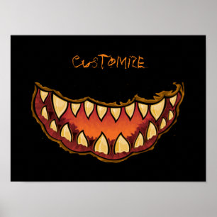 Poster Engraçado Jack o'lantern Thunder_Cove