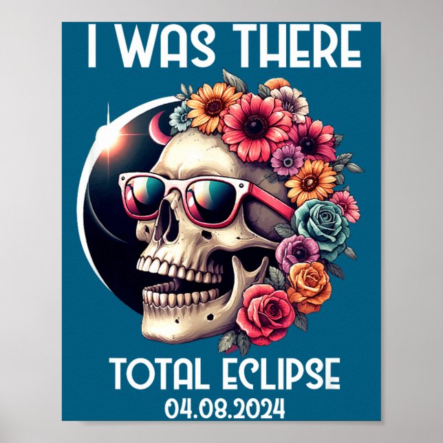 Poster Engraçado Lá Eclipse Solar Total Totalidade04 (Frente)