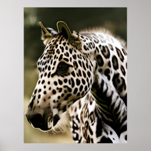 Poster Engraçado Leopard Appaloosa Horse