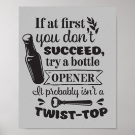 Poster Engraçado Mancave mestra