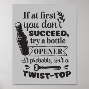 Poster Engraçado Mancave mestra