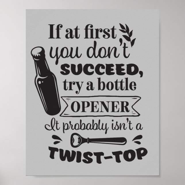 Poster Engraçado Mancave mestra (Frente)