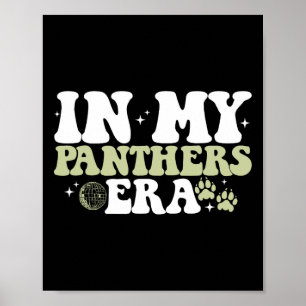 Poster Engraçado Na Minha Era Panthers Volta às Aulas Dia