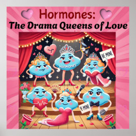 Poster Engraçado Namorados Art