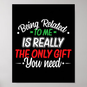 Poster Engraçado Natal Estar Relacionado À Piada Da Minha