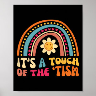 Poster Engraçado Neurodiversidade Autismo Cute É Um Toque