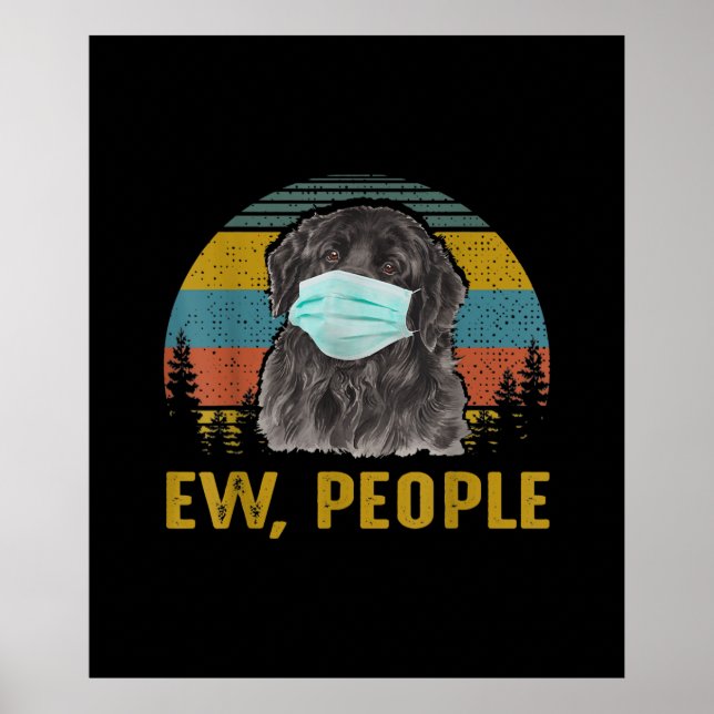 Poster Engraçado Ow Pessoas Vintage Retro Newfound (Frente)