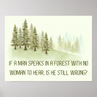 Poster Engraçado para Homens
