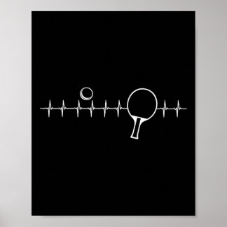 Poster Engraçado Ping Pong Gift Para Homens Mulheres Mesa
