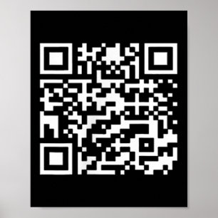 Poster Engraçado Qr Presidente Trump Dance Code _1