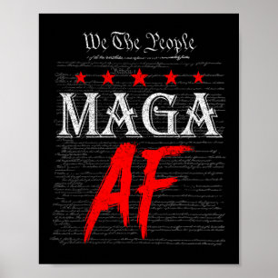 Poster Engraçado Que As Pessoas Mega Af Nos Bandeiras Nós