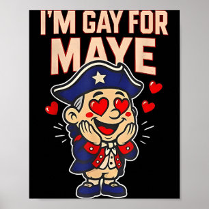Poster Engraçado que sou gay por Maye 