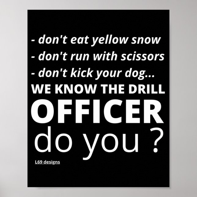 poster engraçado "SABEMOS A UNIDADE" (Frente)