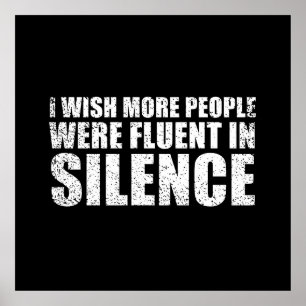 Poster Engraçado sarcástico cita sarcasmo de humor adulto