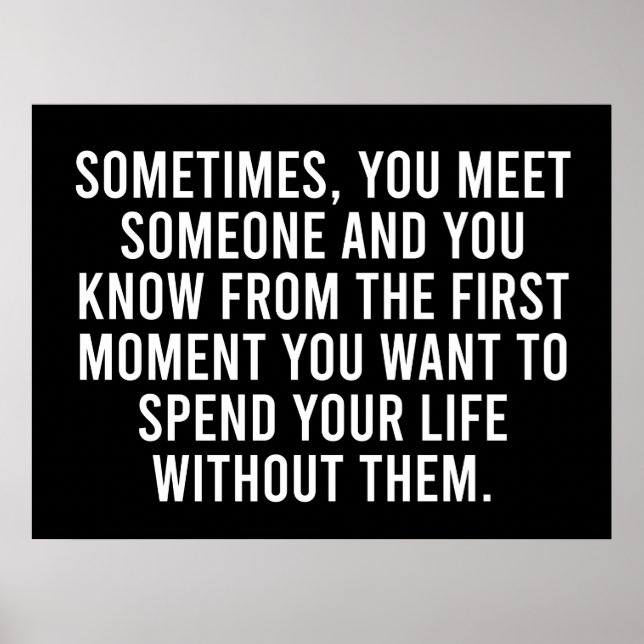 Poster Engraçado Sarcástico Introduz Humor Dizendo (Frente)