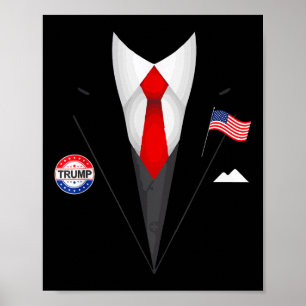 Poster Engraçado Trump Halloween Figurinos Presidente Tru