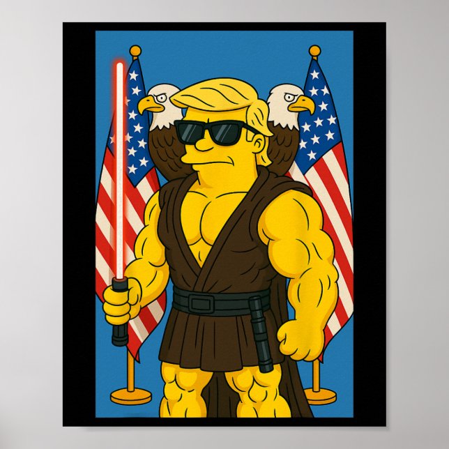 Poster Engraçado Trump Pode Estar Com Você Vaticano Chris (Frente)