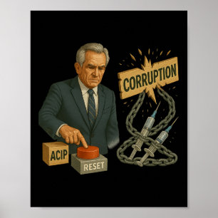 Poster Engraçado Trump Robert Kennedy Jr. Todo Meme Cdc A