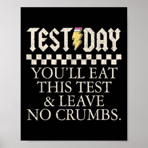 Poster Engraçados Professores De Dia De Teste Que Vocês C