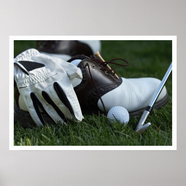 Póster engrenagem de golfe (Frente)