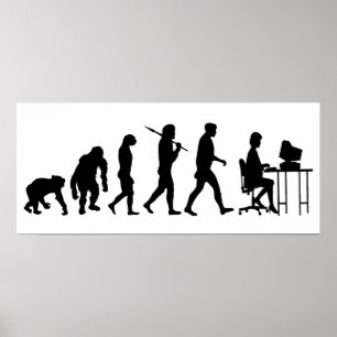 Póster Engrenagem dos secretários dos analistas do