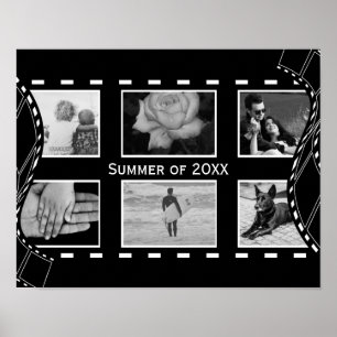 Póster Enguia de filmes em preto-e-branco