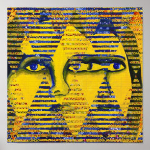 Póster Enigma II - Deusa do ouro & da safira