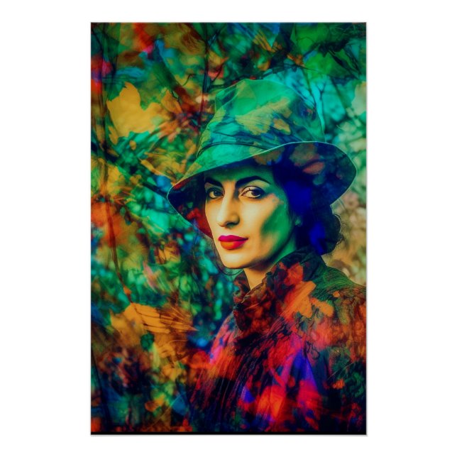 Póster Enigma no outono (Frente)