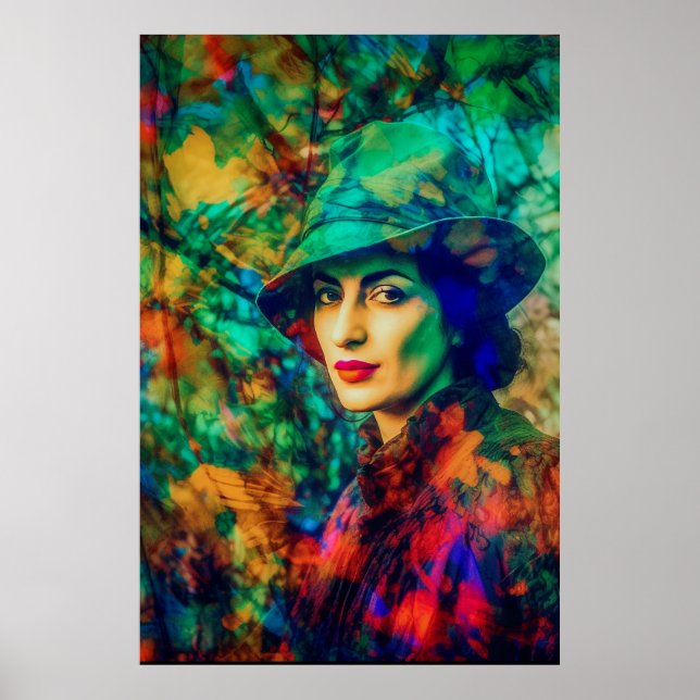 Poster Enigma no outono (Frente)