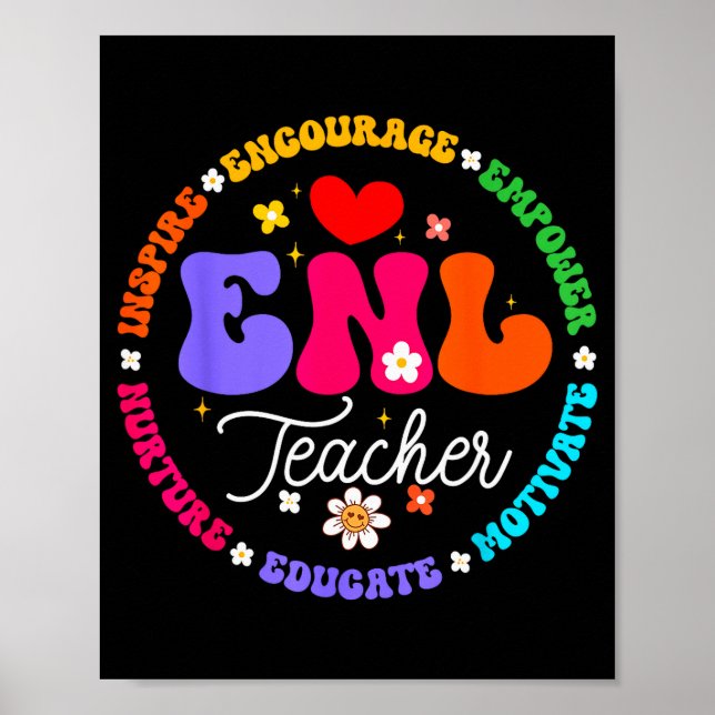 Poster Enl Teacher Squad English New Language Squad Crew  (Frente)