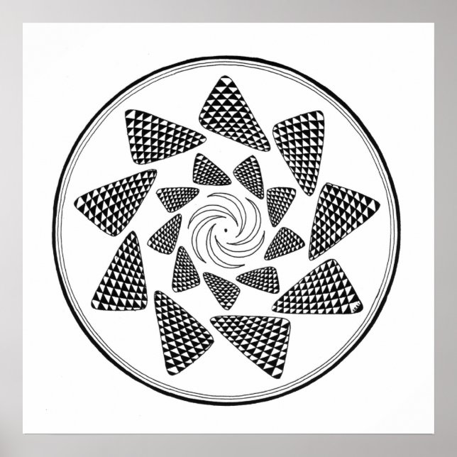 Póster Enneagon II (Frente)