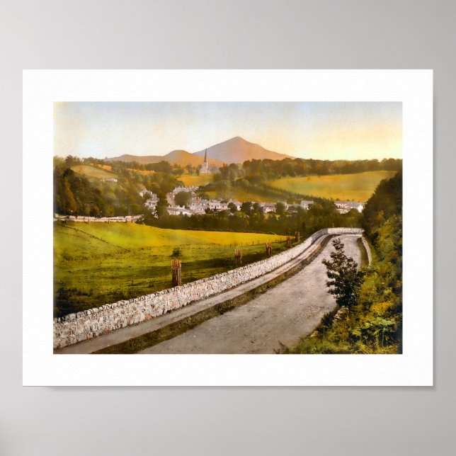 Póster Enniskerry, County Wicklow, Irlanda (Frente)