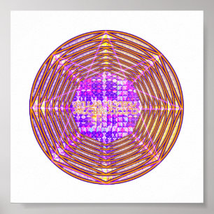 Póster Enochian Sigil de Mercury