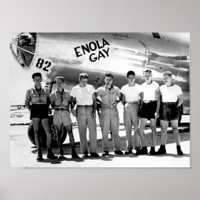 Poster Enola Gay (Frente)