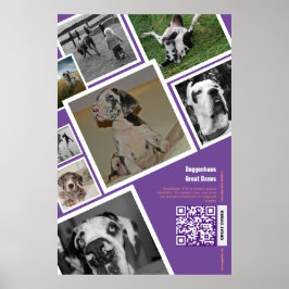 Poster Enorme cachorro à venda