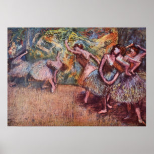 Poster Ensaio de balés - Edgar Degas - 1904