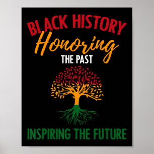 Poster Ensinamentos Inspiradores da História Negra Afro-A