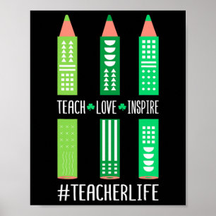 Poster Ensine Amor Inspire - Provedor de Creche Cuidado I