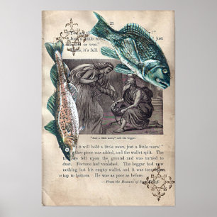 Poster Ensine um iniciante a pescar