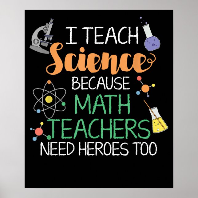 Poster Ensino Ciência Porque Professores De Matemática Pr (Frente)