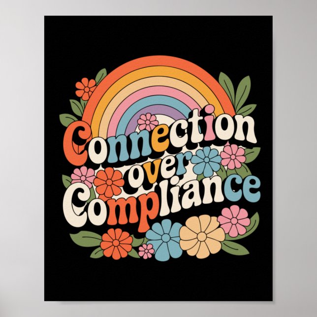 Poster Ensino com Coração - Conexão sobre Conformidade (Frente)