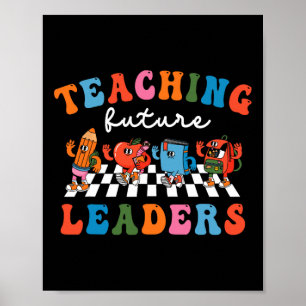 Poster Ensino Divertido Futuros Líderes Professor 1º Dia 