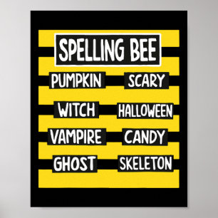 Poster Ensino Engraçado De Halloween Para Professores Que