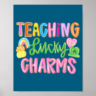 Poster Ensino engraçado professor sortudo descolado dia d