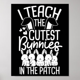 Poster Ensino Os Coelhinhos Mais Bastantes No Patch 1