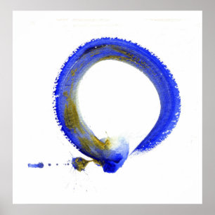 Póster Enso azul