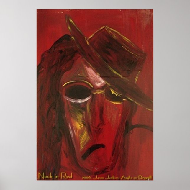 PÓSTER ENTALHE EM VERMELHO (Frente)