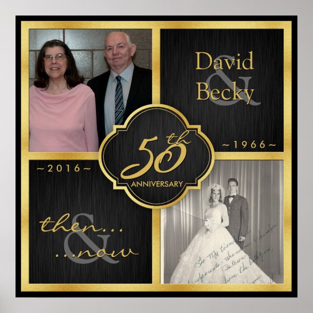 Póster Então e agora 2016 - Personalizado (Frente)