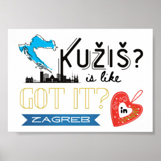 Poster Entendeu? Zagreb Croácia